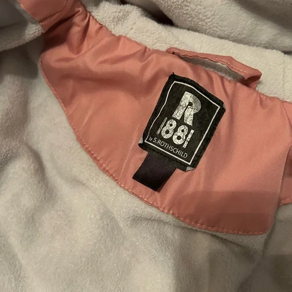 R 1881 Rothschild Girls Pink Winter Hood Size Size 8 - Picture 5 of 6